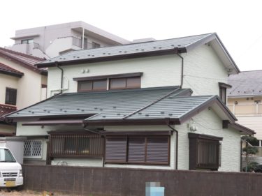 神奈川県大和市Y様邸　外装リフォーム、屋根葺き替え工事、外壁塗装、他付帯品塗装