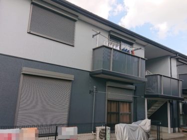 神奈川県大和市　Mアパート　外装リフォーム、屋根塗装、外壁塗装、他付帯品塗装