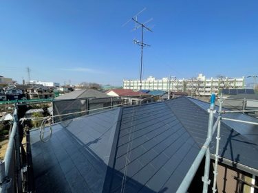 神奈川県大和市　T様邸　外装リフォーム、屋根塗装、破風塗装