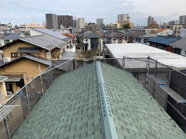 神奈川県大和市M様邸　外装リフォーム、屋根重ね葺き、外壁塗装、他付帯品塗装、ベランダ防水工事