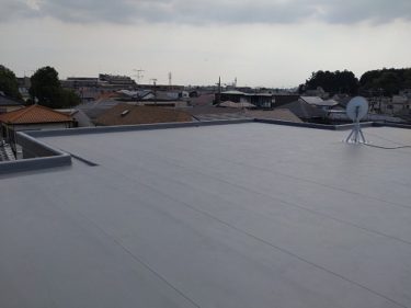 神奈川県大和市　Eマンション　外装リフォーム、屋上塩ビシート防水工事
