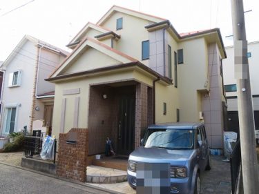 神奈川県大和市A様邸　外装リフォーム、外壁塗装、屋根塗装、下屋根カバー工法、他付帯品塗装