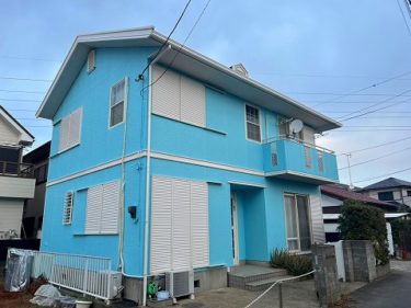 神奈川県大和市S邸　外装リフォーム、屋根塗装、外壁塗装、他付帯品塗装