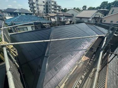 神奈川県大和市I様邸　外装リフォーム、屋根塗装、下屋根カバー工法（重ね葺き）工事