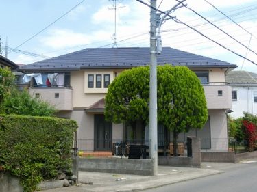 神奈川県大和市S様邸　外装リフォーム、外壁塗装、他付帯品塗装、ベランダ防水工事