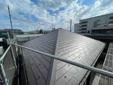 神奈川県大和市N様邸　外装リフォーム、外壁塗装、他付帯品塗装、屋根カバー工法（重ね葺き）