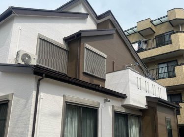 神奈川県平塚市H様邸　外装リフォーム、外壁塗装、他付帯品塗装、屋根塗装、防水工事